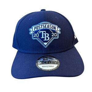 Tampa Bay Rays New Era 9FORTY 2020 Postseason Adjustable Hat MLB Baseball Cap‎